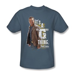 Ncis La - Mens G Thing T-Shirt In Slate