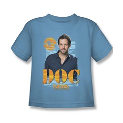 Ncis La - Little Boys Doc T-Shirt In Carolina Blue