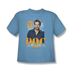 Ncis La - Big Boys Doc T-Shirt In Carolina Blue