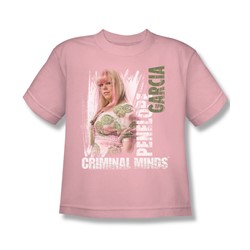 Criminal Minds - Big Boys Penelope T-Shirt In Pink