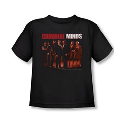 Criminal Minds - Toddler The Crew T-Shirt In Black
