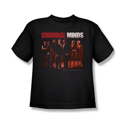 Criminal Minds - Big Boys The Crew T-Shirt In Black