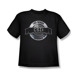 Csi - Big Boys Rendered Logo T-Shirt In Black