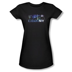 Csi Ny - Womens Never Rests T-Shirt In Black