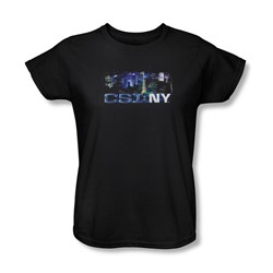Csi Ny - Womens Never Rests T-Shirt In Black