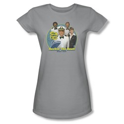 Love Boat - Womens Rockin The Boat T-Shirt In Silver