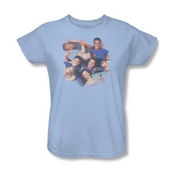 90210 - Womens Gang In Logo T-Shirt In Pink