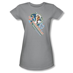 Love Boat - Womens Exciting And New T-Shirt In Silver
