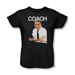 Cheers - Womens Coach T-Shirt In Black