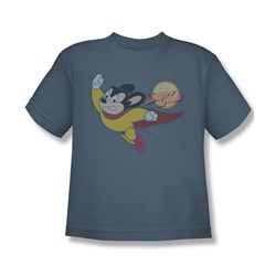 Mighty Mouse - Big Boys To The Sky T-Shirt In Slate