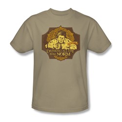 Cheers - Mens The Norm T-Shirt In Sand