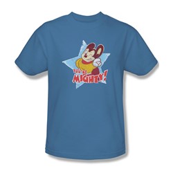 Mighty Mouse - Mens You'Re Mighty T-Shirt In Carolina Blue