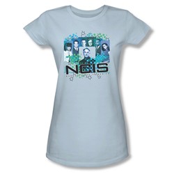 Ncis - Womens Cast T-Shirt In Light Blue
