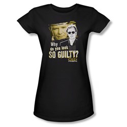 Csi: Miami - Womens So Guilty T-Shirt In Black