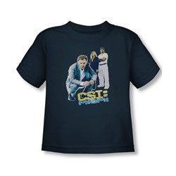 Csi: Miami - Toddler In Perspective T-Shirt In Navy