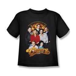 Cheers - Little Boys Group Shot T-Shirt In Black