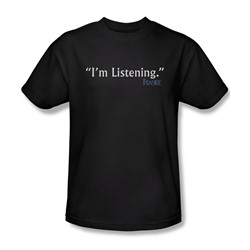 Frasier - Mens I'M Listening T-Shirt In Black