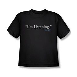 Frasier - Big Boys I'M Listening T-Shirt In Black