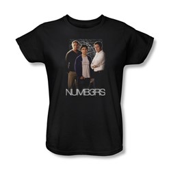 Numbers - Womens Equations T-Shirt In Black