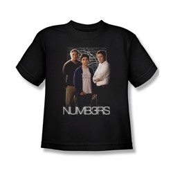 Numbers - Big Boys Equations T-Shirt In Black