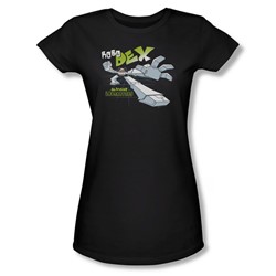 Dexter'S Laboratory - Womens Robo Dex T-Shirt In Black