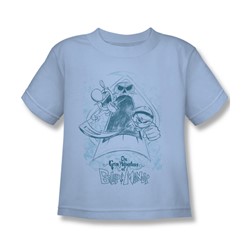 Grim Adventures Of Billy & Mandy - Little Boys Sketched T-Shirt In Light Blue