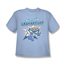 Dexter'S Laboratory - Big Boys What Do You Want T-Shirt In Light Blue