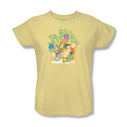 Ed Edd N Eddy - Womens Jawbreakers T-Shirt In Banana