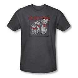 Ed Edd N Eddy - Mens Stand By Me T-Shirt In Charcoal