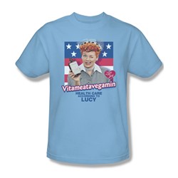I Love Lucy - Mens Health Care T-Shirt In Light Blue