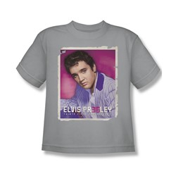 Elvis Presley - Big Boys 35 Jacket T-Shirt In Silver