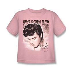 Elvis Presley - Little Boys Star Light T-Shirt In Pink