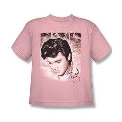 Elvis Presley - Big Boys Star Light T-Shirt In Pink