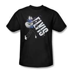 Elvis Presley - Mens On His Toes T-Shirt In Black