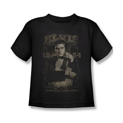 Elvis Presley - Little Boys 1954 T-Shirt In Black