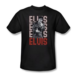 Elvis Presley - Mens 1968 T-Shirt In Black