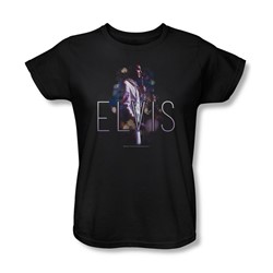 Elvis Presley - Womens Dream State T-Shirt In Black