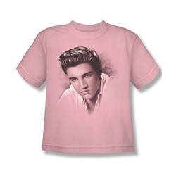 Elvis Presley - Big Boys The Stare T-Shirt In Pink