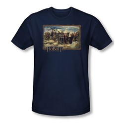 The Hobbit - Mens Hobbit & Company T-Shirt In Navy