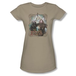 The Hobbit - Womens Wrongs Avenged T-Shirt In Charcoal