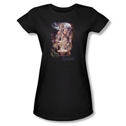 The Hobbit - Womens Rivendell T-Shirt In Black