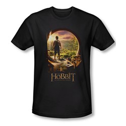 The Hobbit - Mens Hobbit In Door T-Shirt In Black