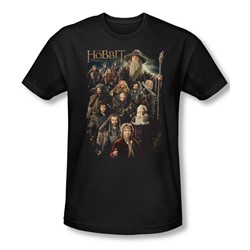 The Hobbit - Mens Somber Company T-Shirt In Black