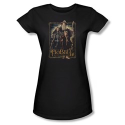 The Hobbit - Womens The Three T-Shirt In Black