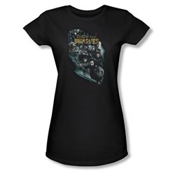 The Hobbit - Womens Company Of Dwarves T-Shirt In Black
