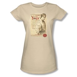 The Hobbit - Womens Burglar T-Shirt In Cream