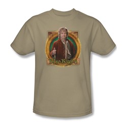 The Hobbit - Mens Mr. Baggins T-Shirt In Sand