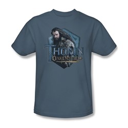 The Hobbit - Mens Thorin T-Shirt In Slate