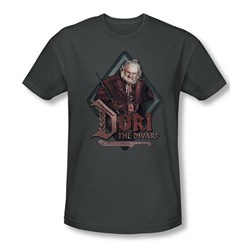 The Hobbit - Mens Dori T-Shirt In Charcoal