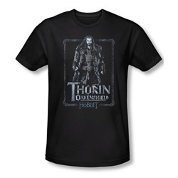 The Hobbit - Mens Thorin Stare T-Shirt In Black
